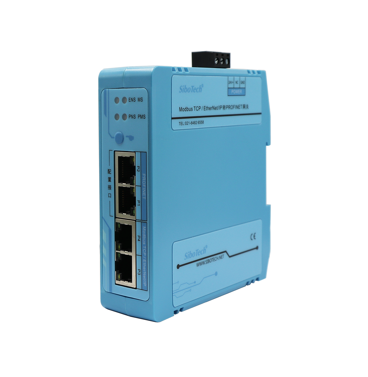 Modbus TCP或EtherNet/IP轉(zhuǎn)PROFINET網(wǎng)關(guān) EPN-330