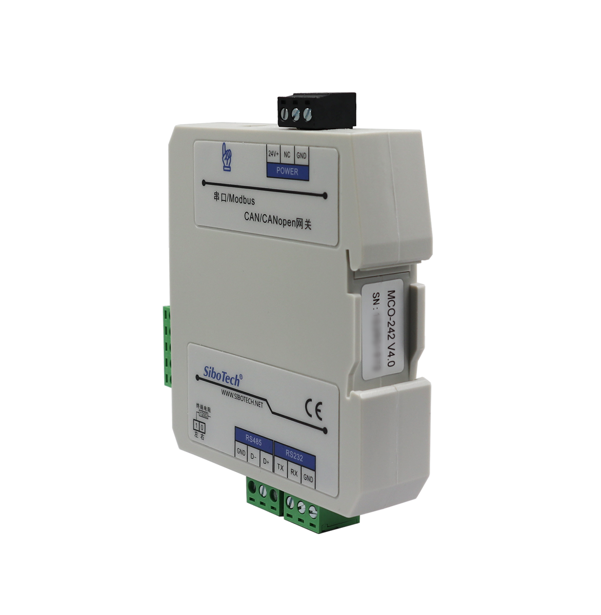 Modbus/CANopen網(wǎng)關(guān) MCO-242 V4.0